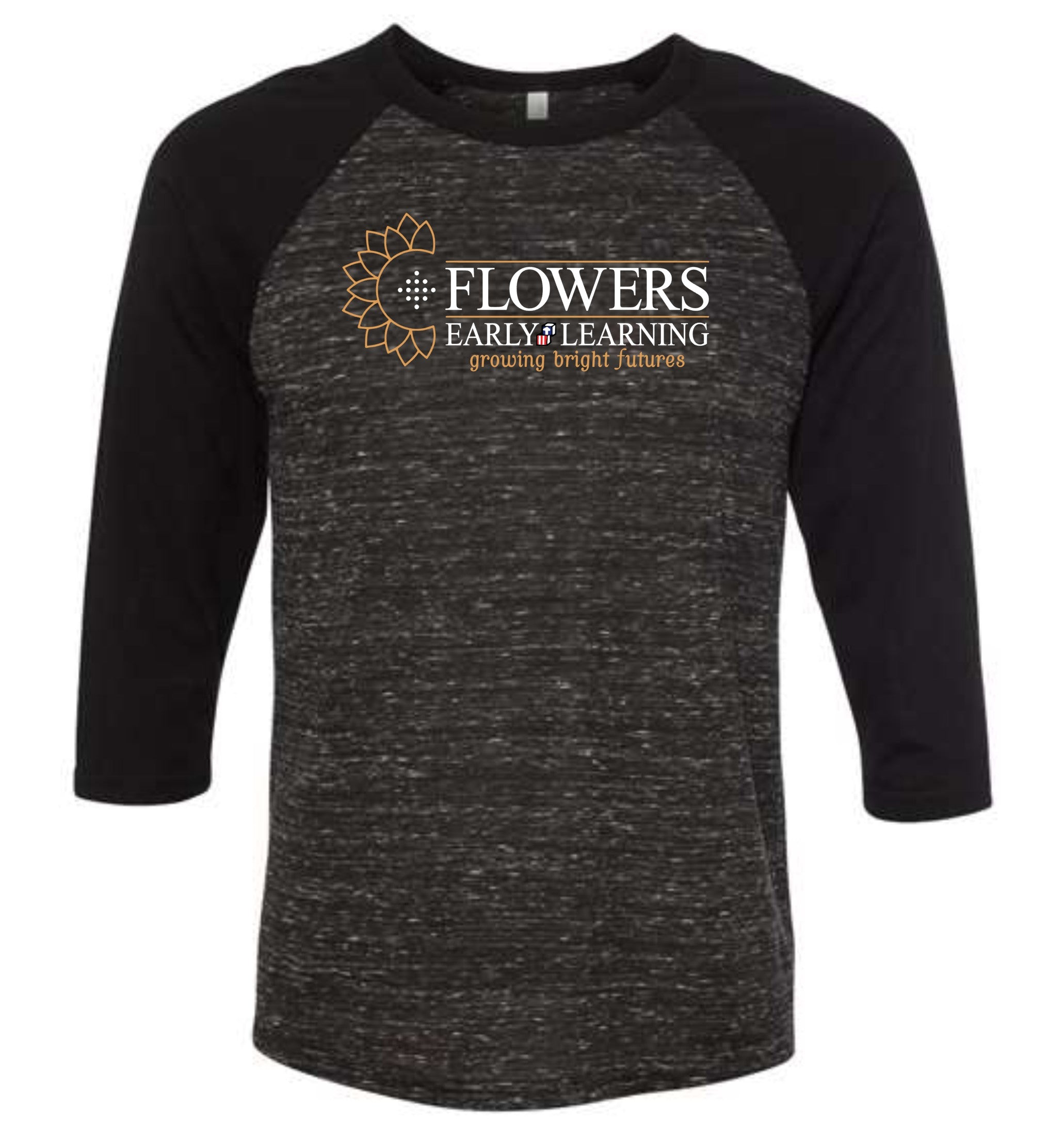 UNISEX 3/4 SLEEVE BASEBALL SHIRT