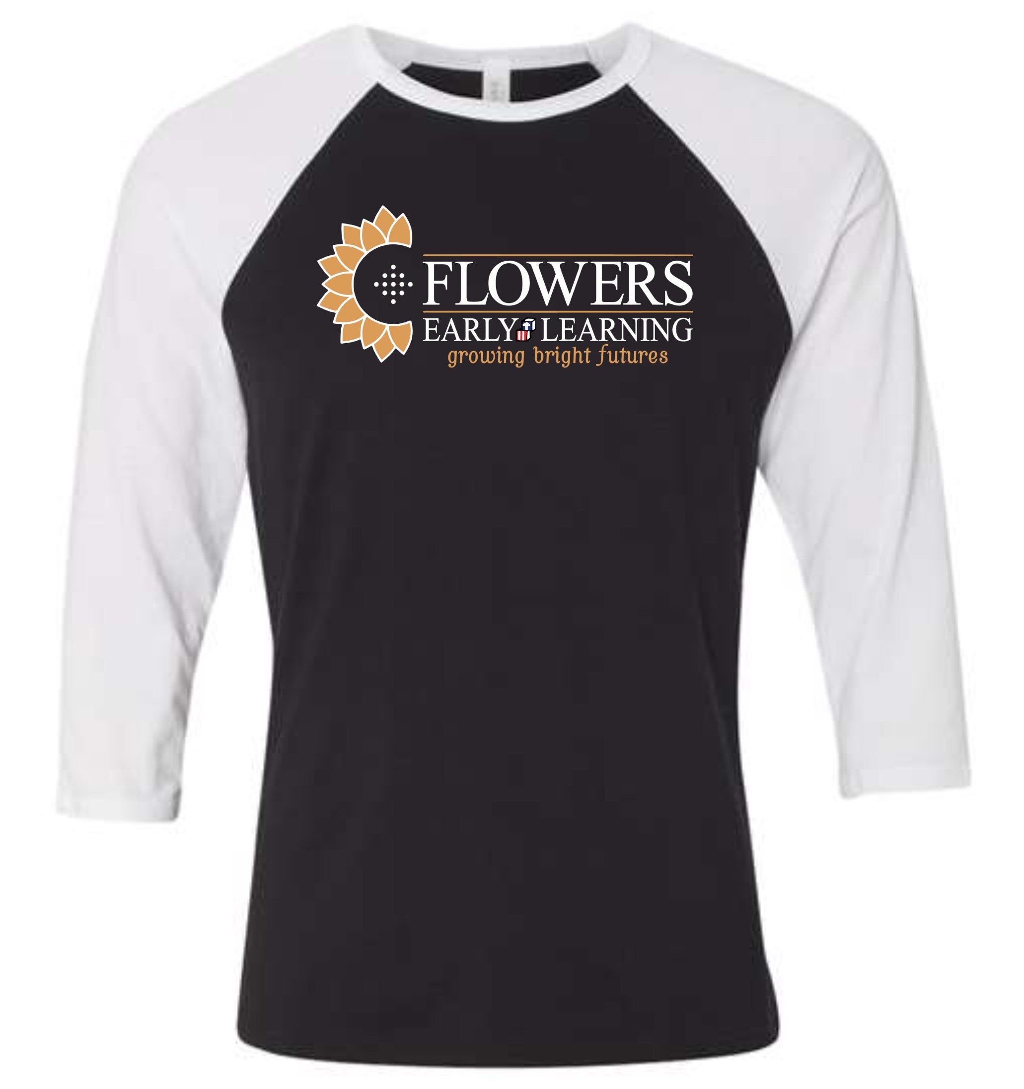 UNISEX 3/4 SLEEVE BASEBALL SHIRT