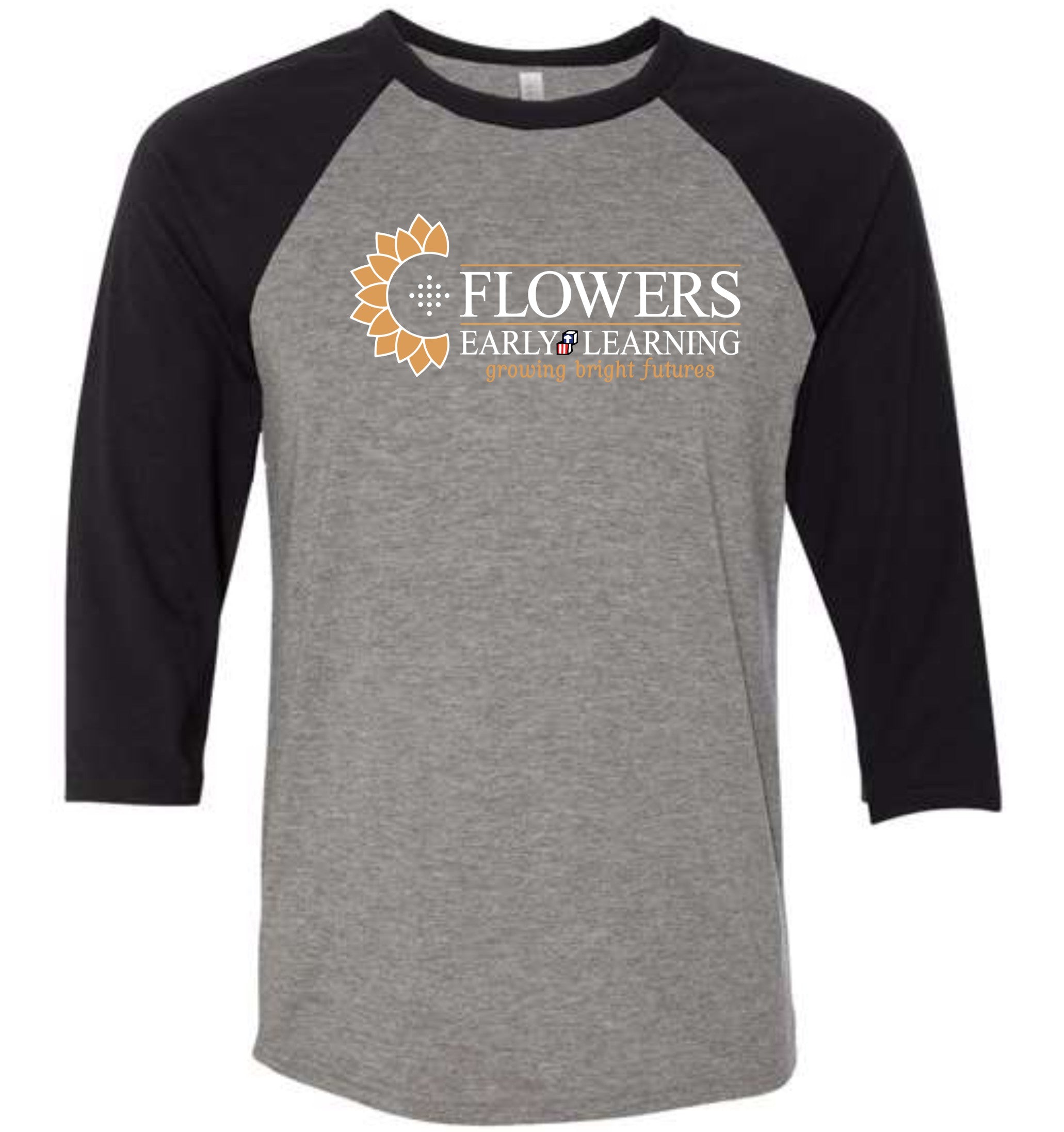 UNISEX 3/4 SLEEVE BASEBALL SHIRT