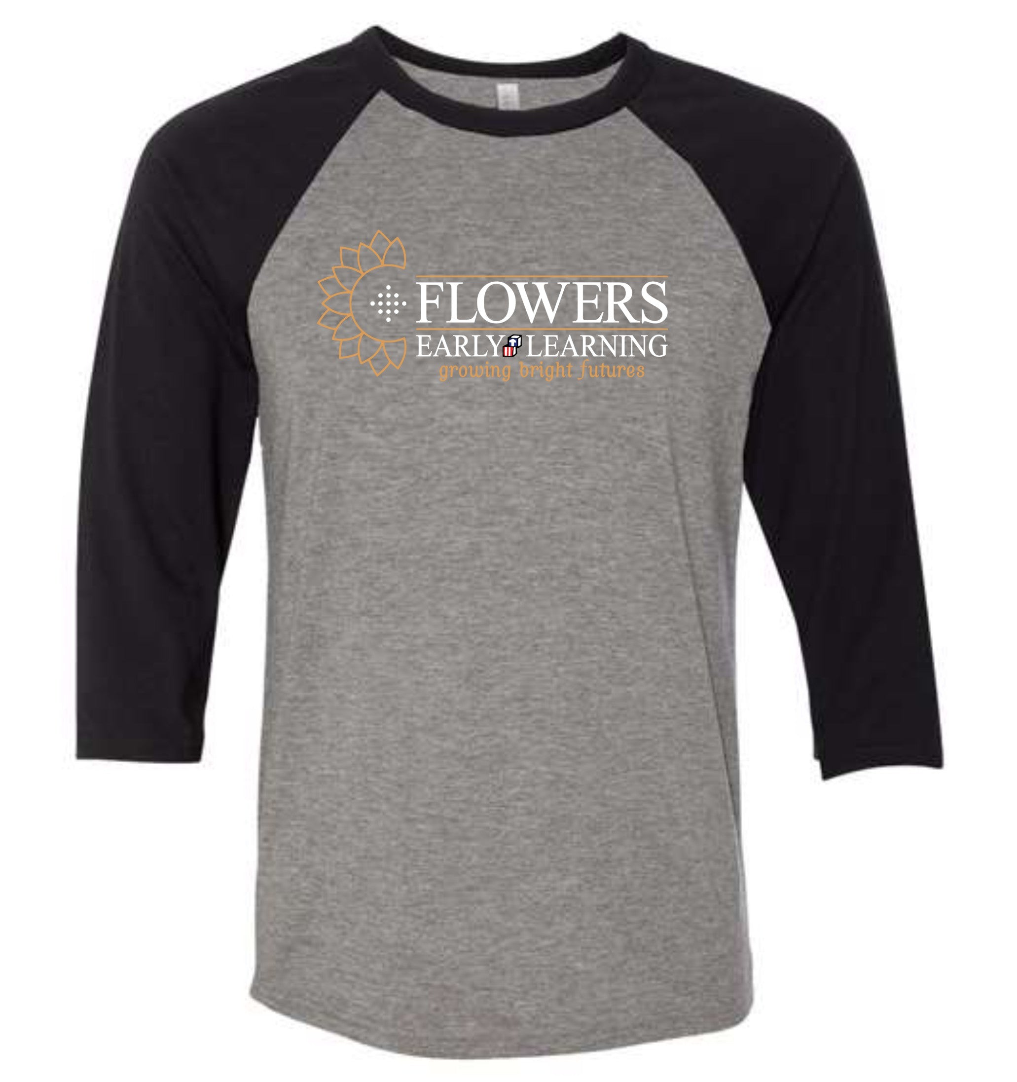 UNISEX 3/4 SLEEVE BASEBALL SHIRT