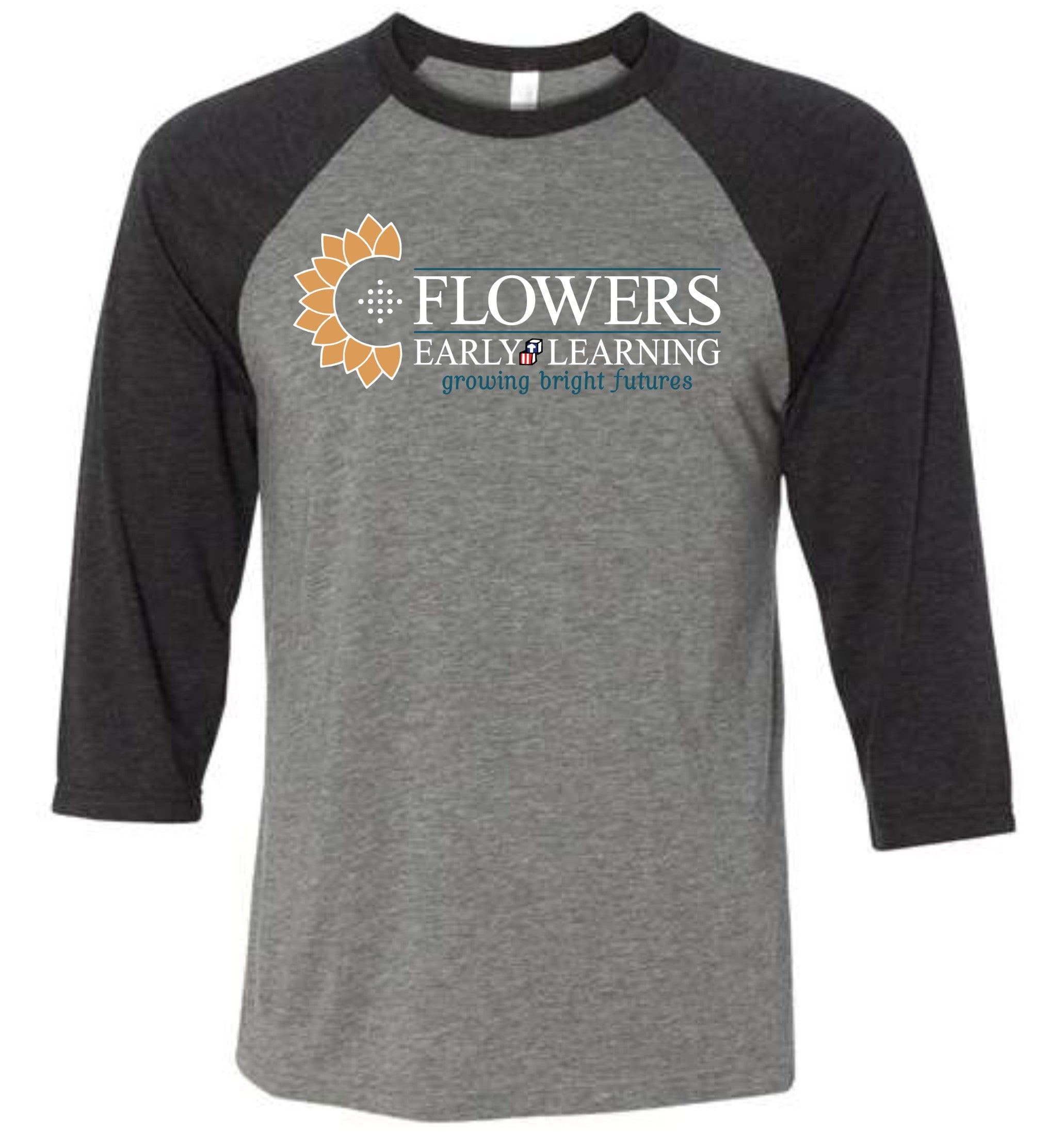 UNISEX 3/4 SLEEVE BASEBALL SHIRT