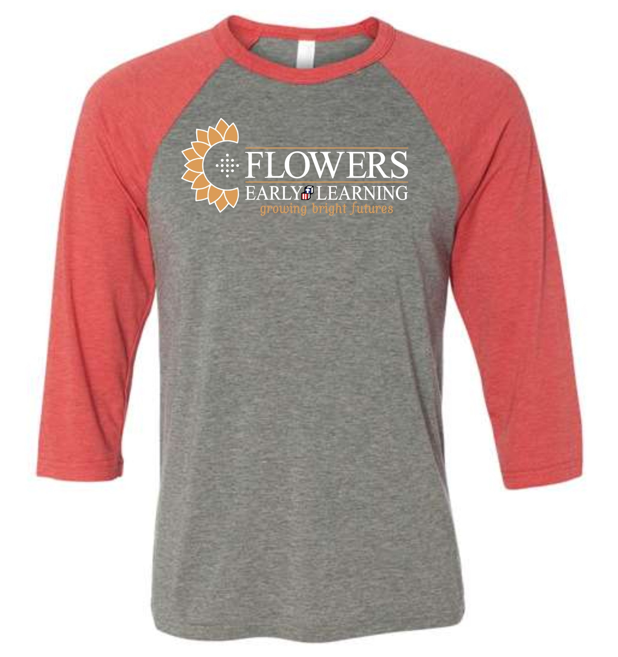 UNISEX 3/4 SLEEVE BASEBALL SHIRT
