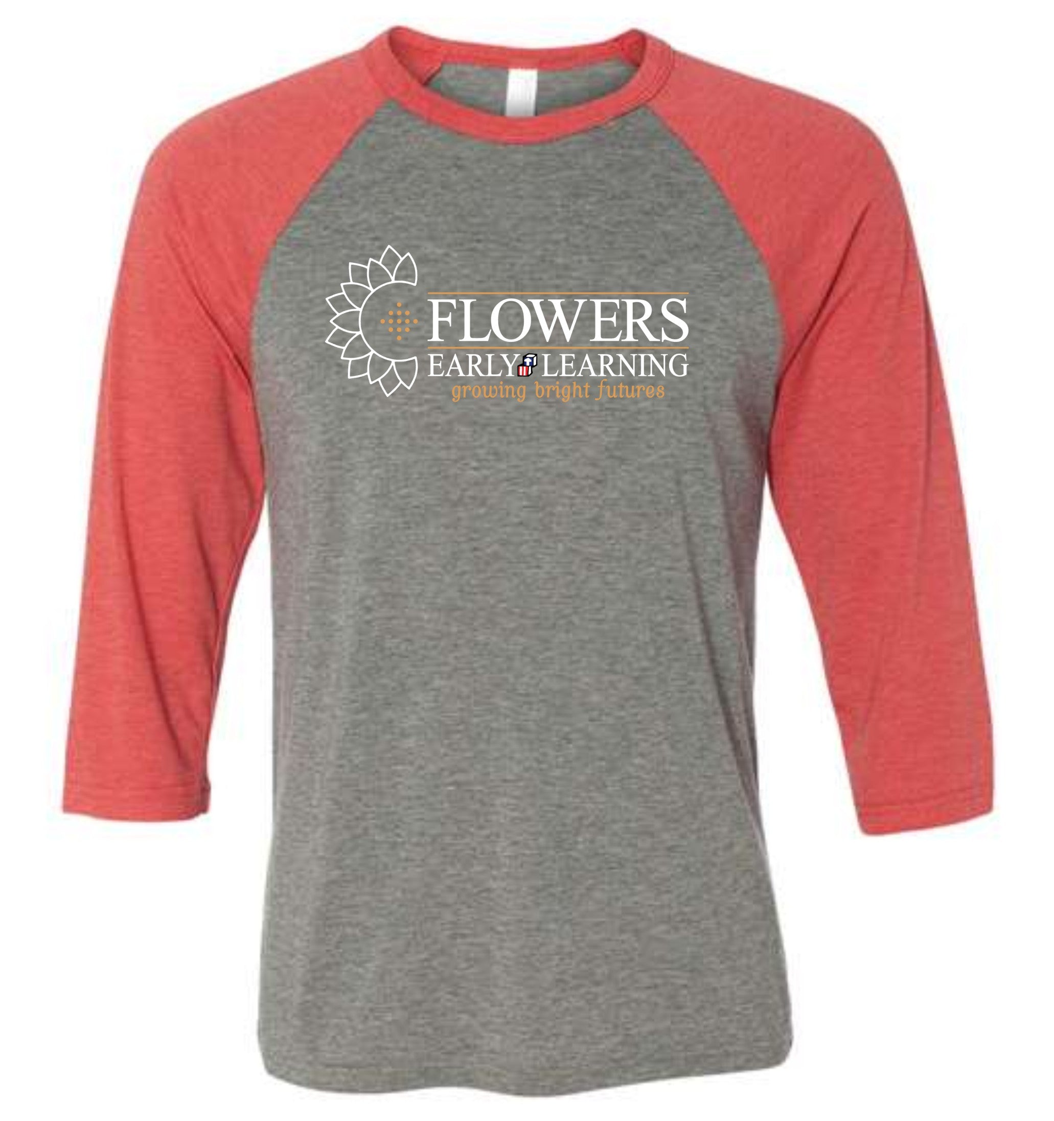 UNISEX 3/4 SLEEVE BASEBALL SHIRT