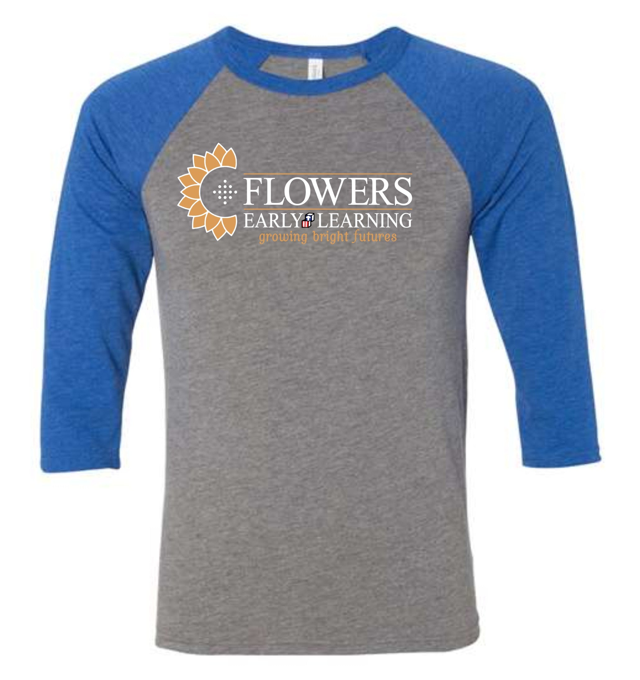 UNISEX 3/4 SLEEVE BASEBALL SHIRT