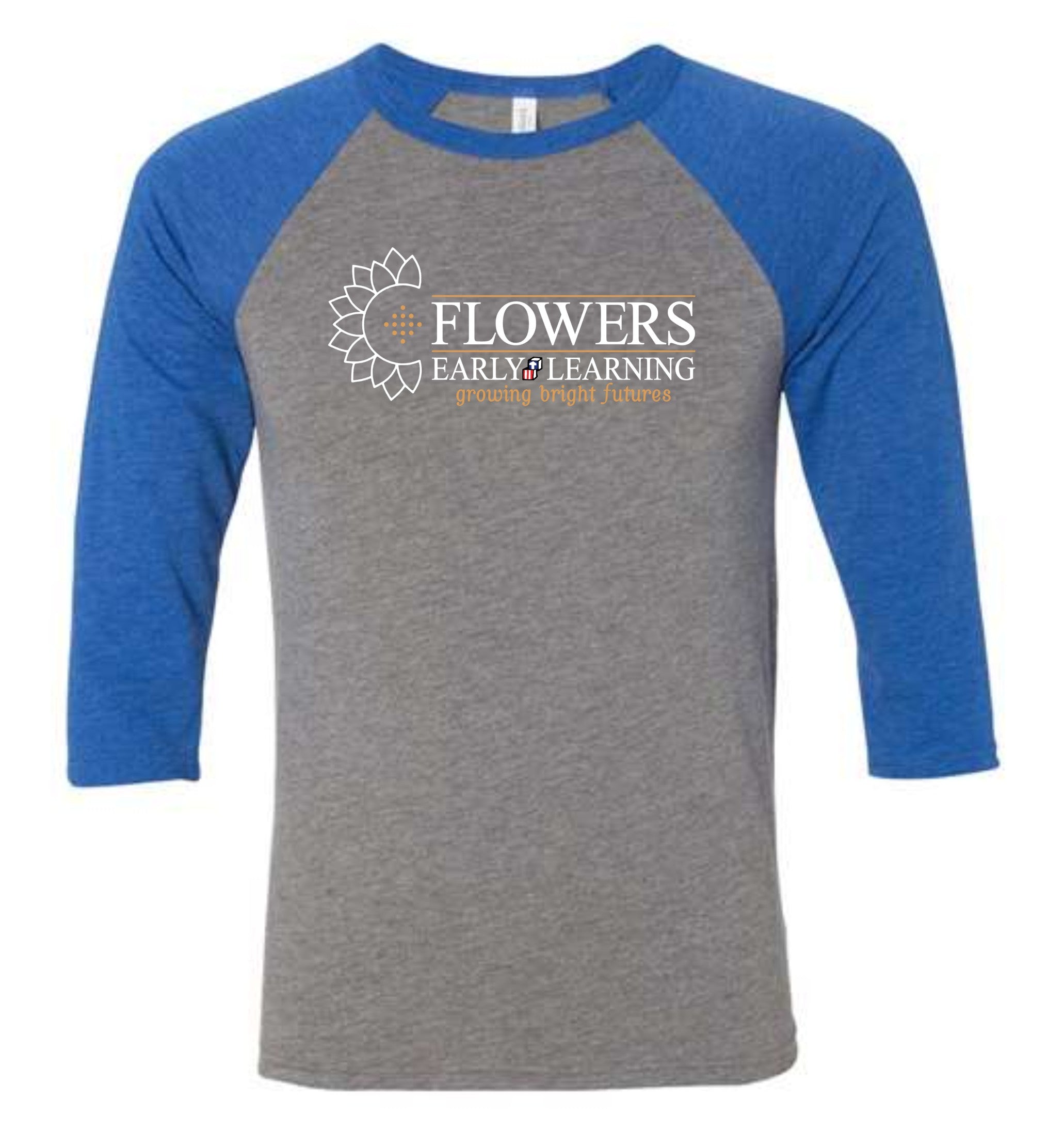 UNISEX 3/4 SLEEVE BASEBALL SHIRT