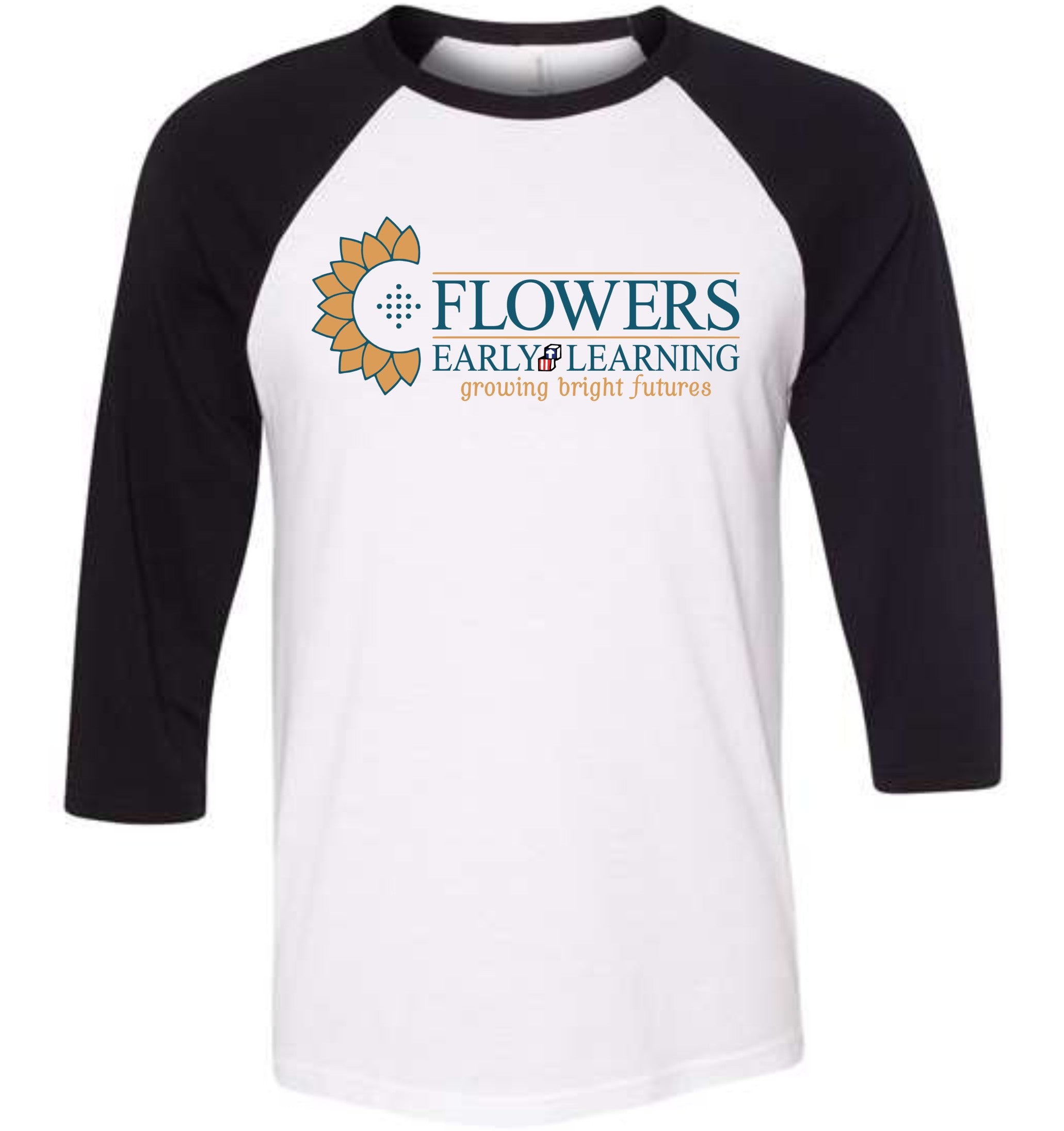 UNISEX 3/4 SLEEVE BASEBALL SHIRT