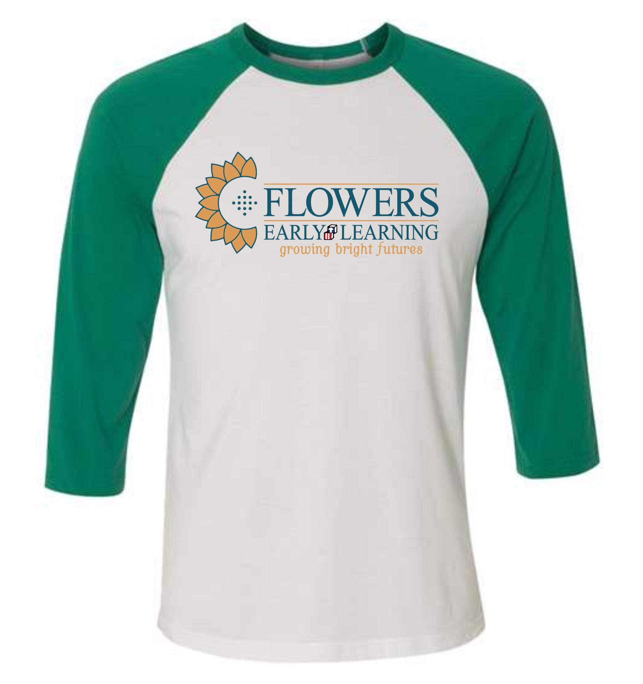 UNISEX 3/4 SLEEVE BASEBALL SHIRT