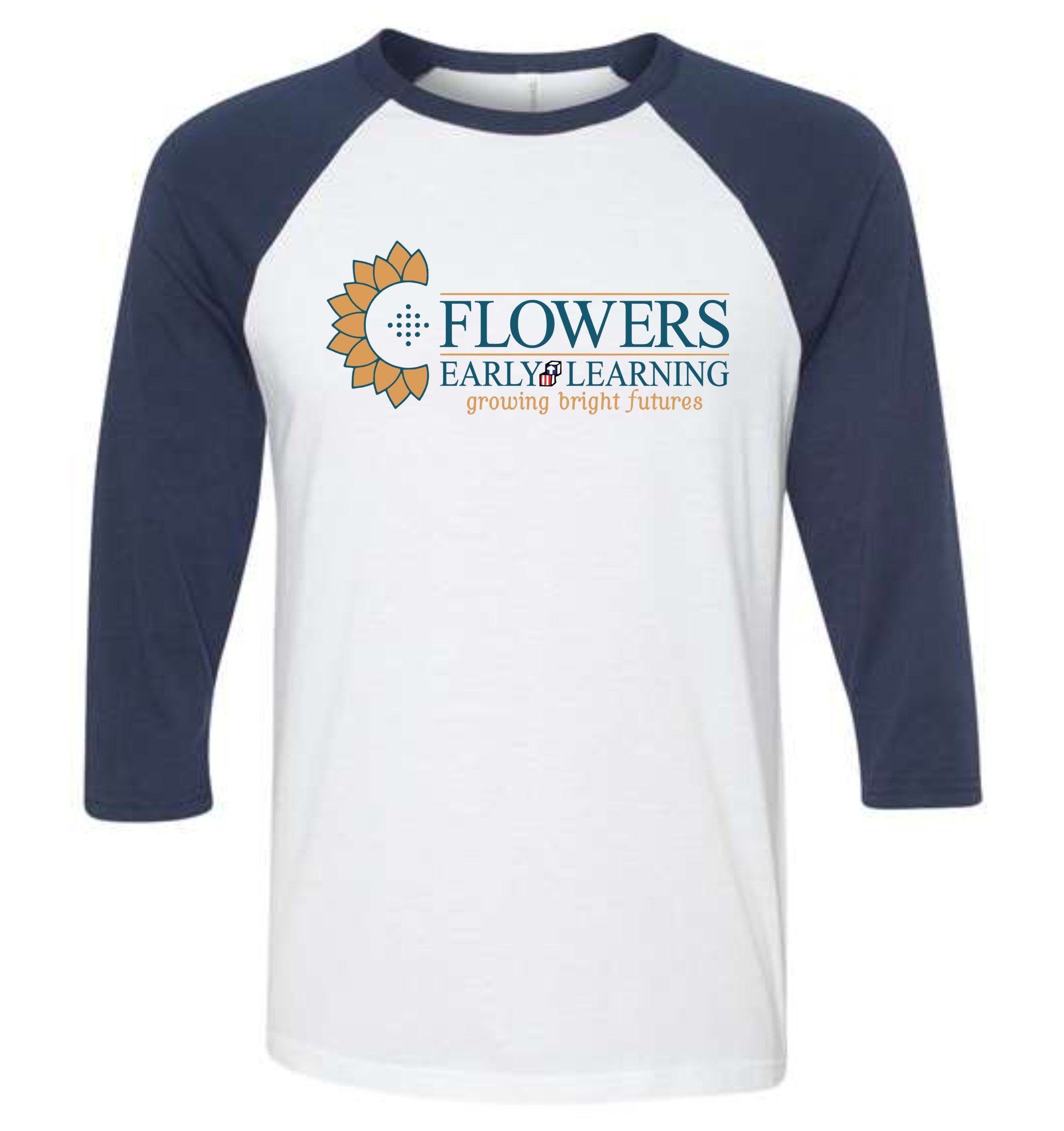 UNISEX 3/4 SLEEVE BASEBALL SHIRT