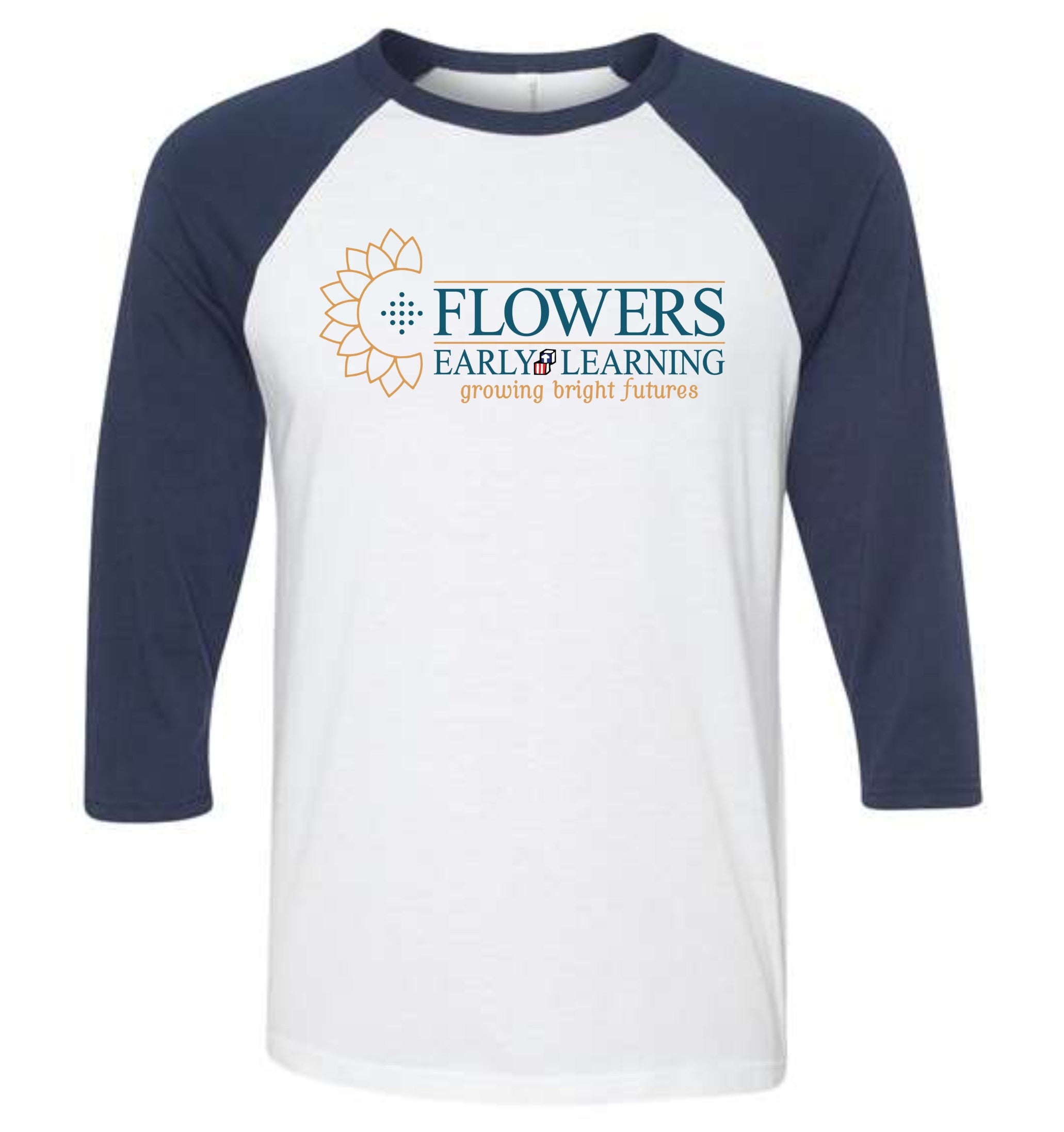 UNISEX 3/4 SLEEVE BASEBALL SHIRT