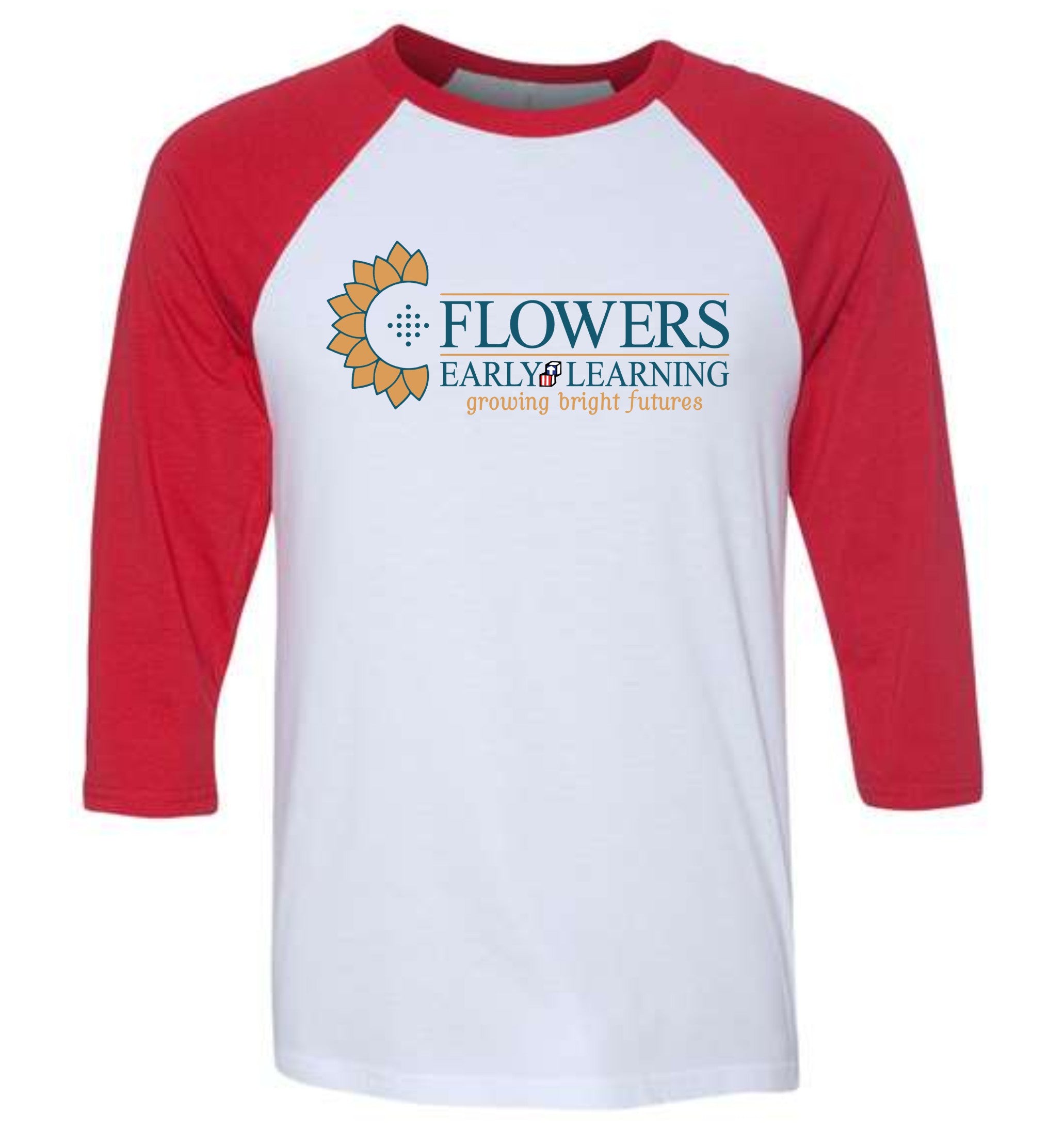 UNISEX 3/4 SLEEVE BASEBALL SHIRT